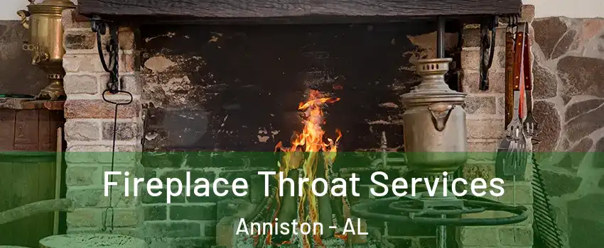  Fireplace Throat Services Anniston - AL