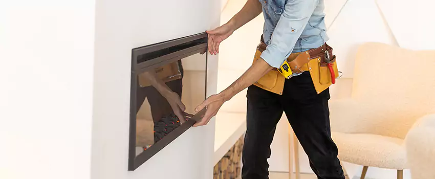 Metal Fireplace Installation in Anniston, Alabama