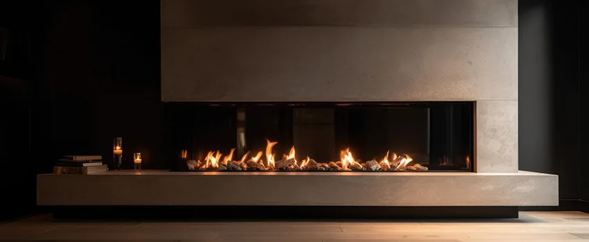Gas Fireplace Ember Bed Design Services in Anniston, Alabama