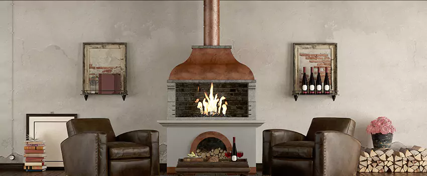 Thelin Hearth Products Providence Pellet Insert Fireplace Installation in Anniston, AL