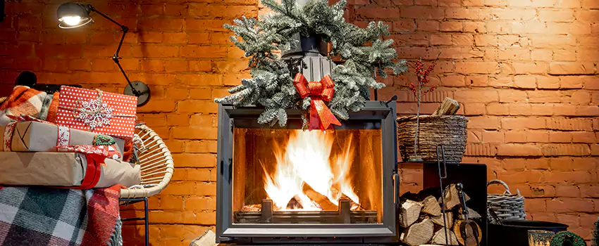 Travis Industries Linear Gas Fireplace Installation in Anniston, Alabama